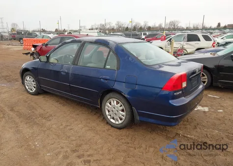 2004 Honda Civic Lx z USA, uszkodzony, nr VIN 2HGES15554H640010